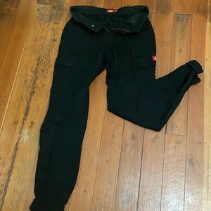 Black denim dickies vintage cargo pants
